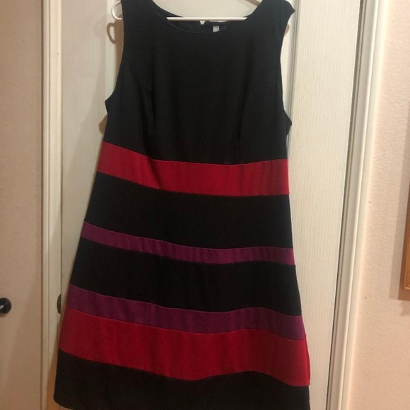 Macy's NY Collection Dresses & Skirts - FLASH SALE: Multi-Color Block Dress